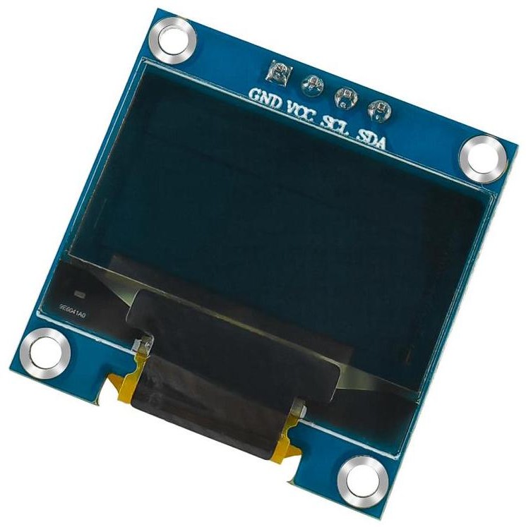 The 0.96 inch SSD1306 OLED module